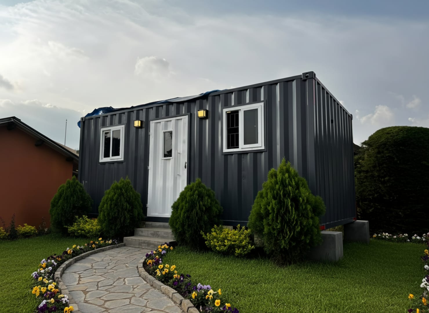 Container Office Interior